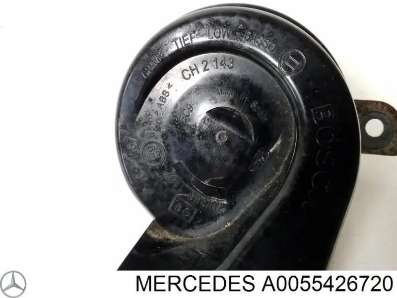 Купить A0055426720 Mercedes Сигнал звуковой (клаксон)