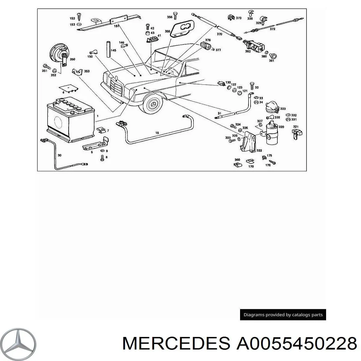 A0055450228 Mercedes 