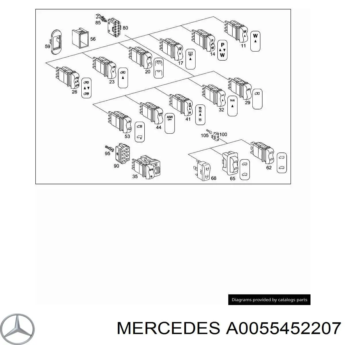  A0055452207 Mercedes