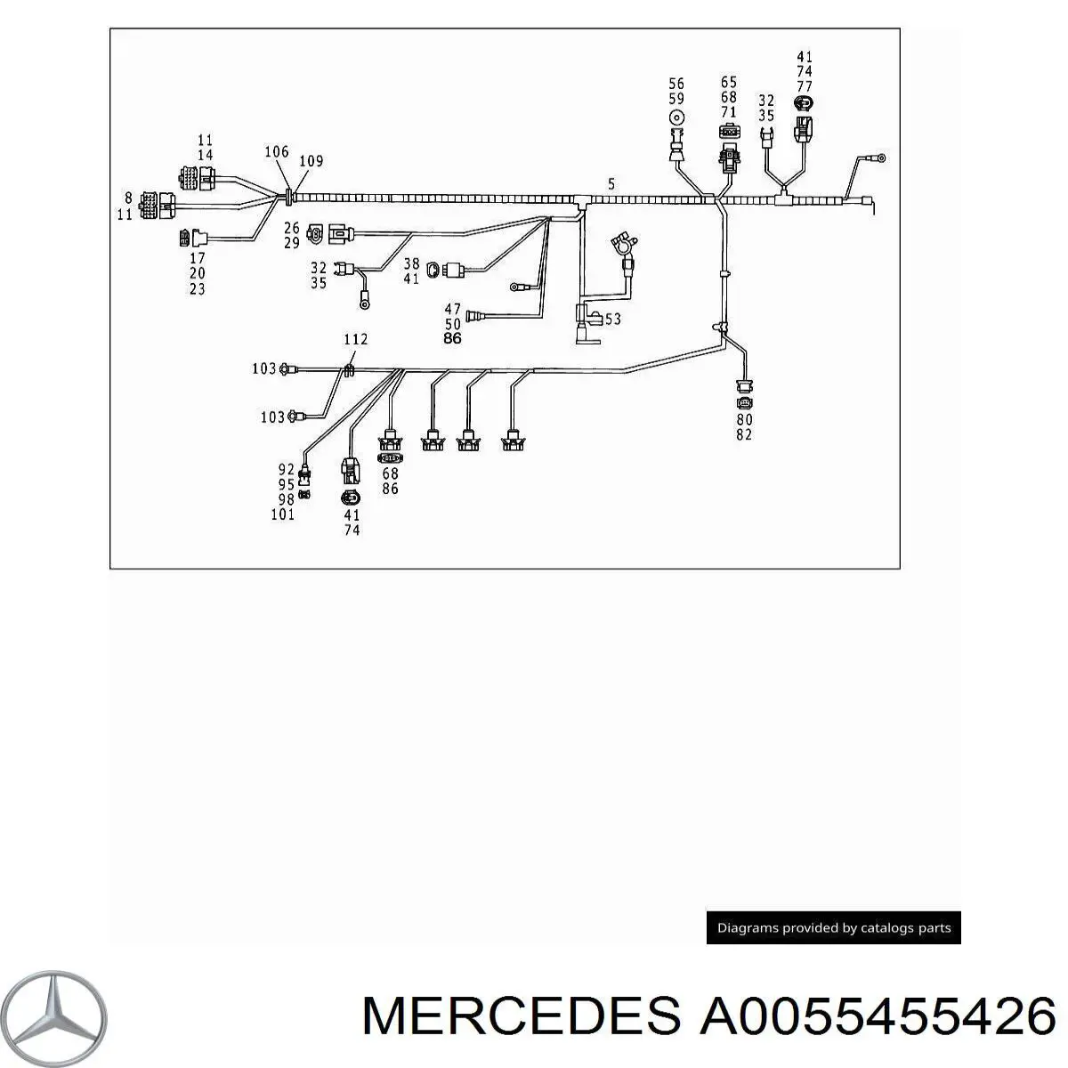  0055455426 Mercedes