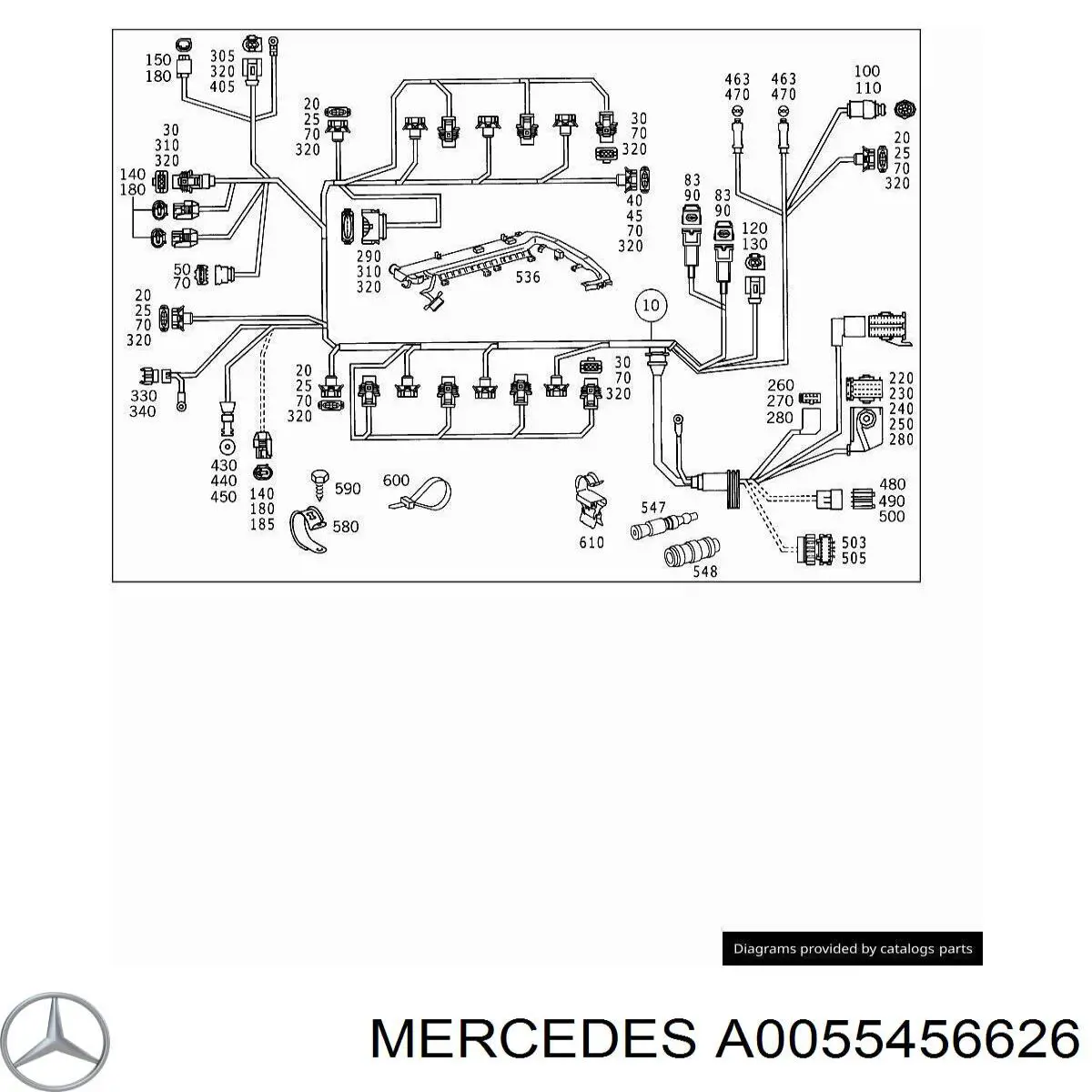  A0055456626 Mercedes