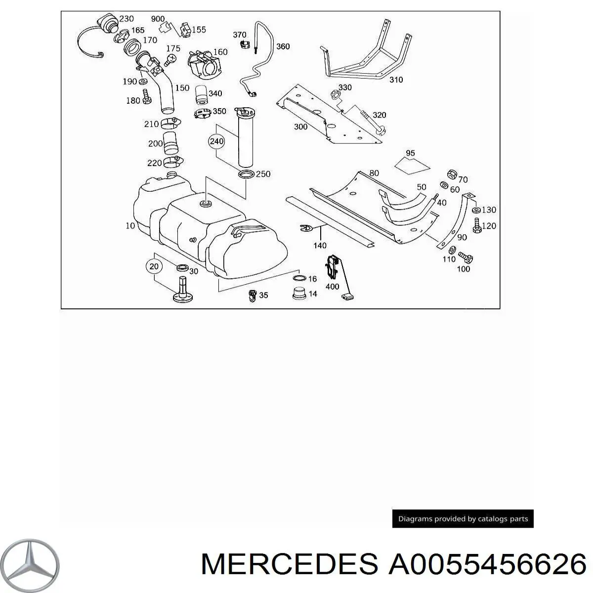  Mercedes A0055456626 цена, от 10.00 USD