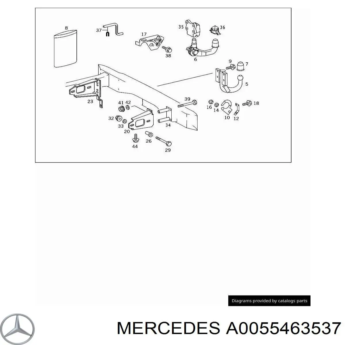  A0055463537 Mercedes