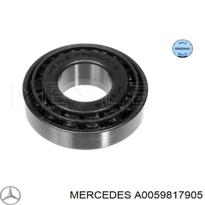 Подшипник ступицы передней наружный A0059817905 Mercedes