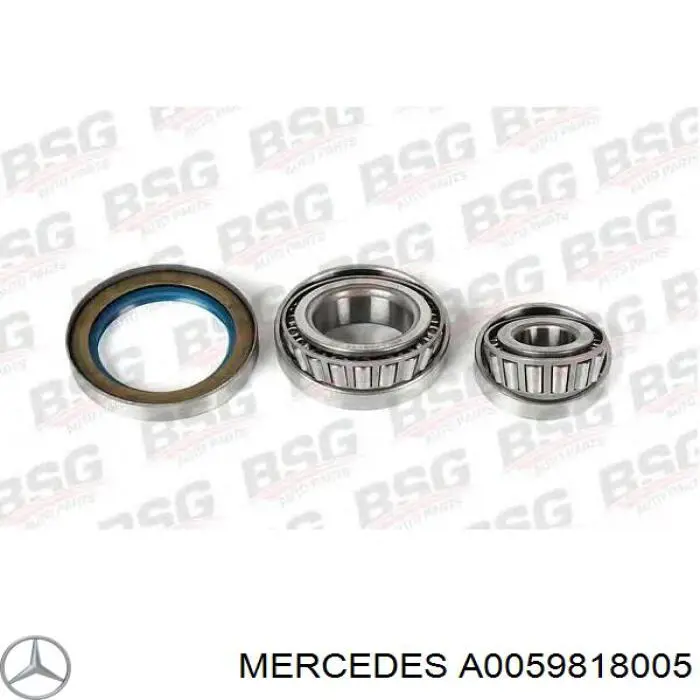 Подшипник ступицы A0059818005 Mercedes