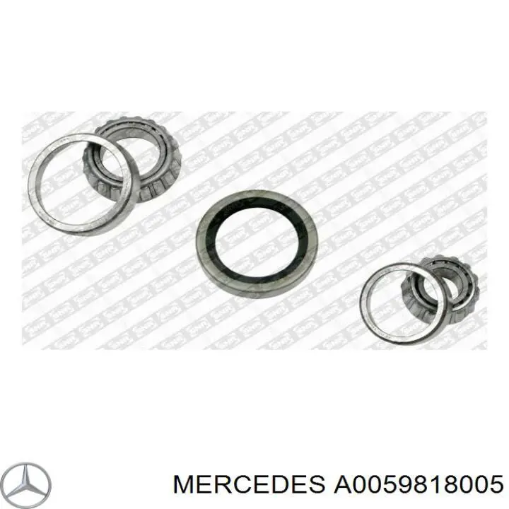 A0059818005 Mercedes подшипник ступицы передней