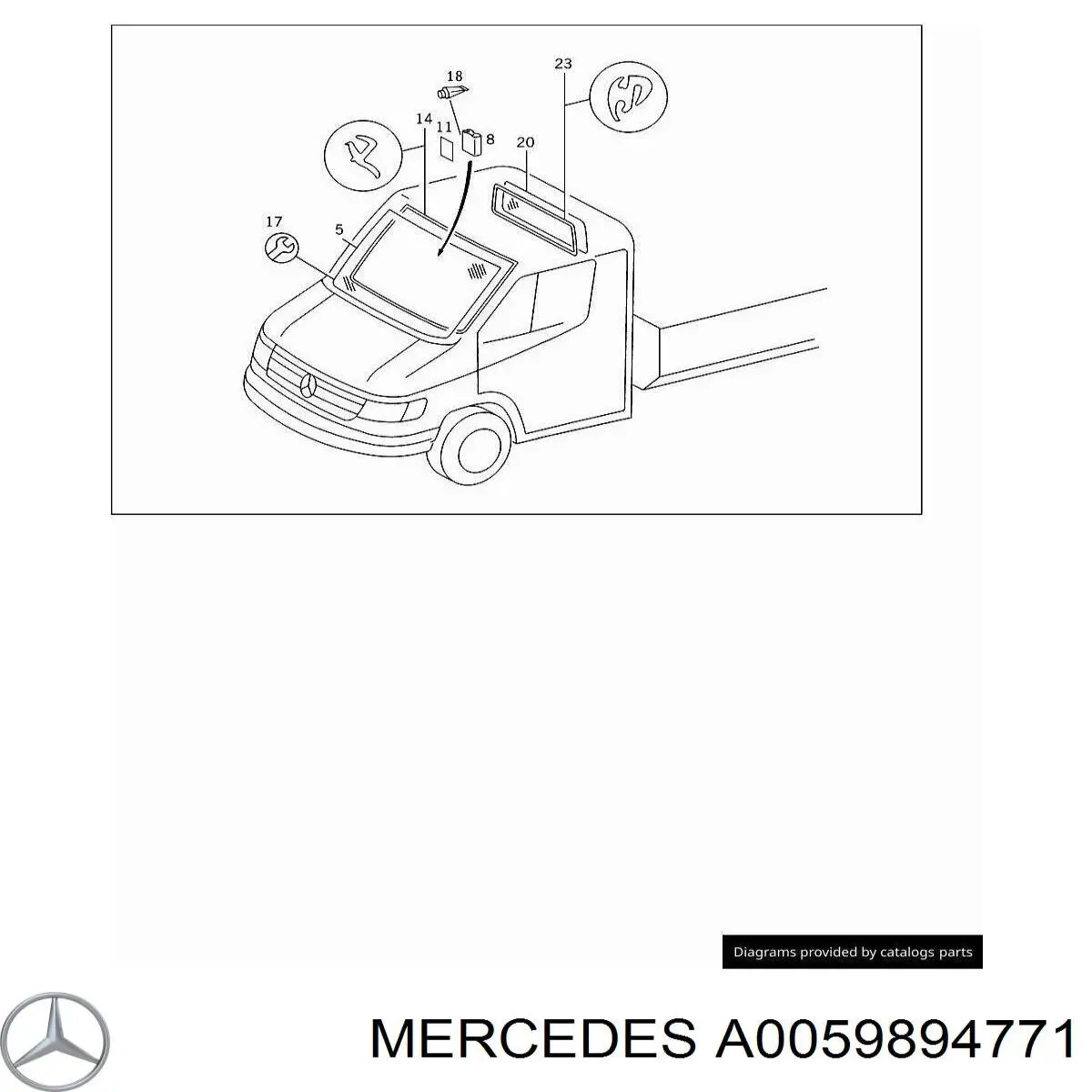  A0059894771 Mercedes