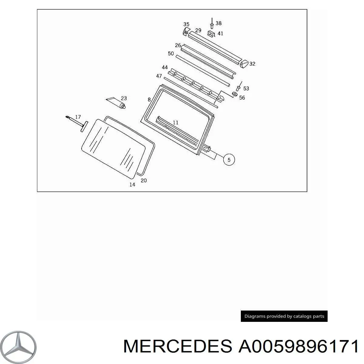 A0059896171 Mercedes 