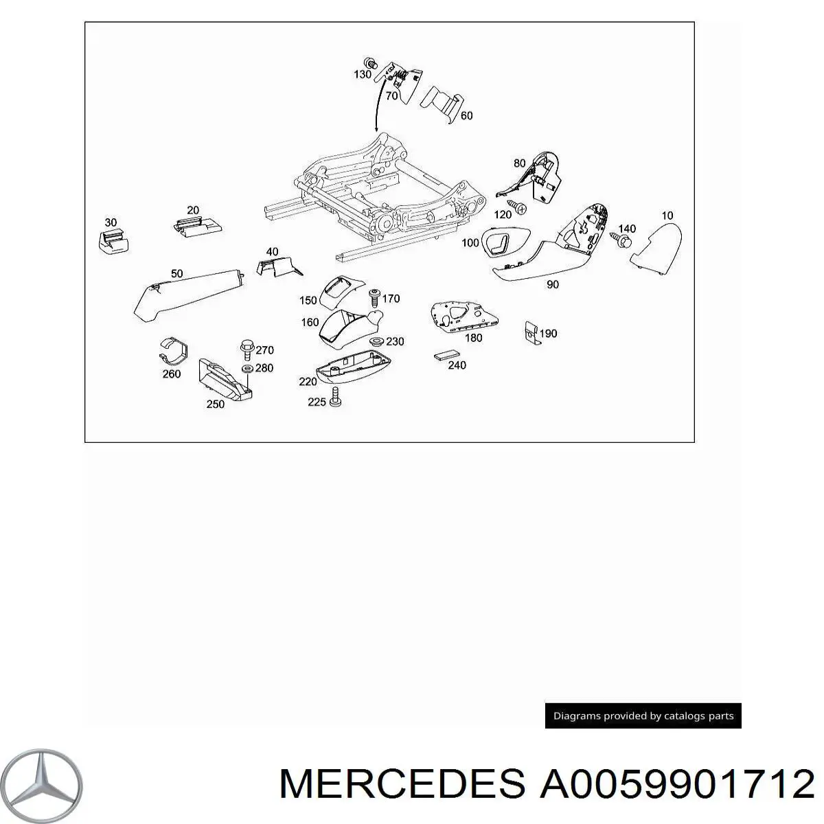  Mercedes A0059901712 цена, от 1.99 USD