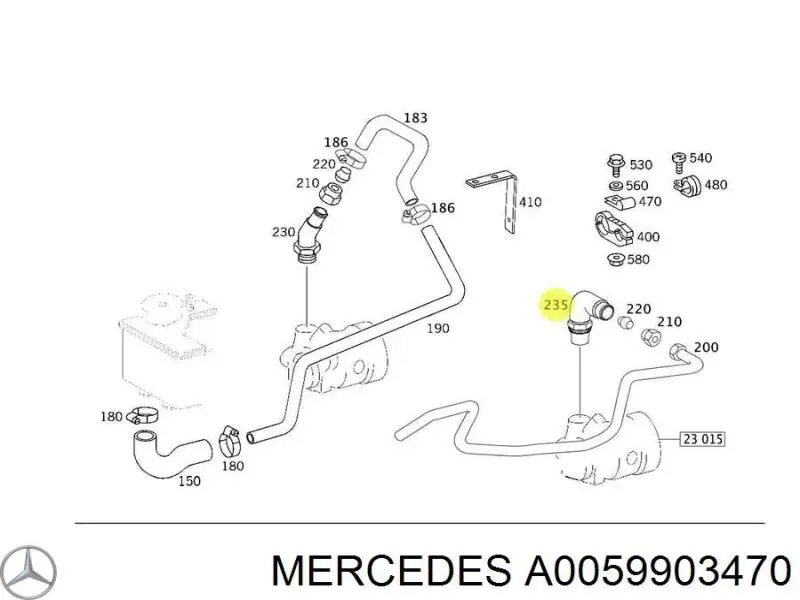 0059903470 Mercedes 