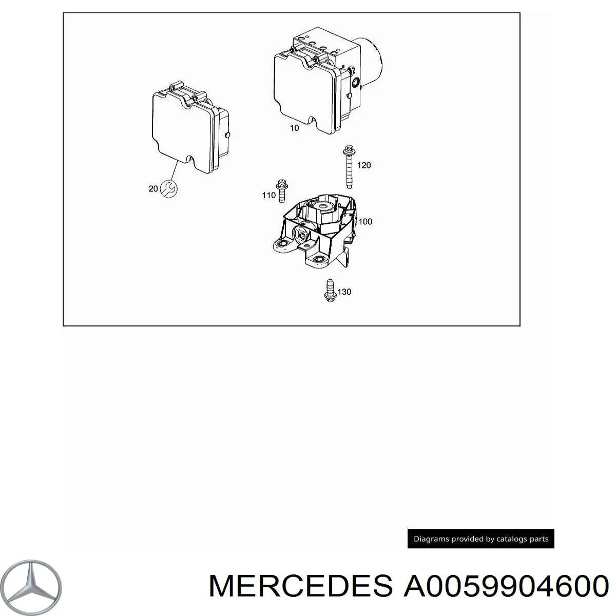  A0059904600 Mercedes