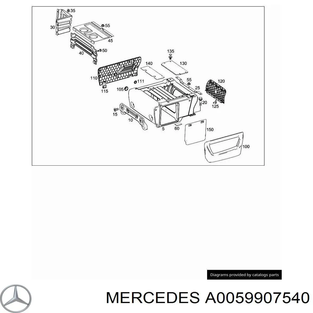  0059907540 Mercedes