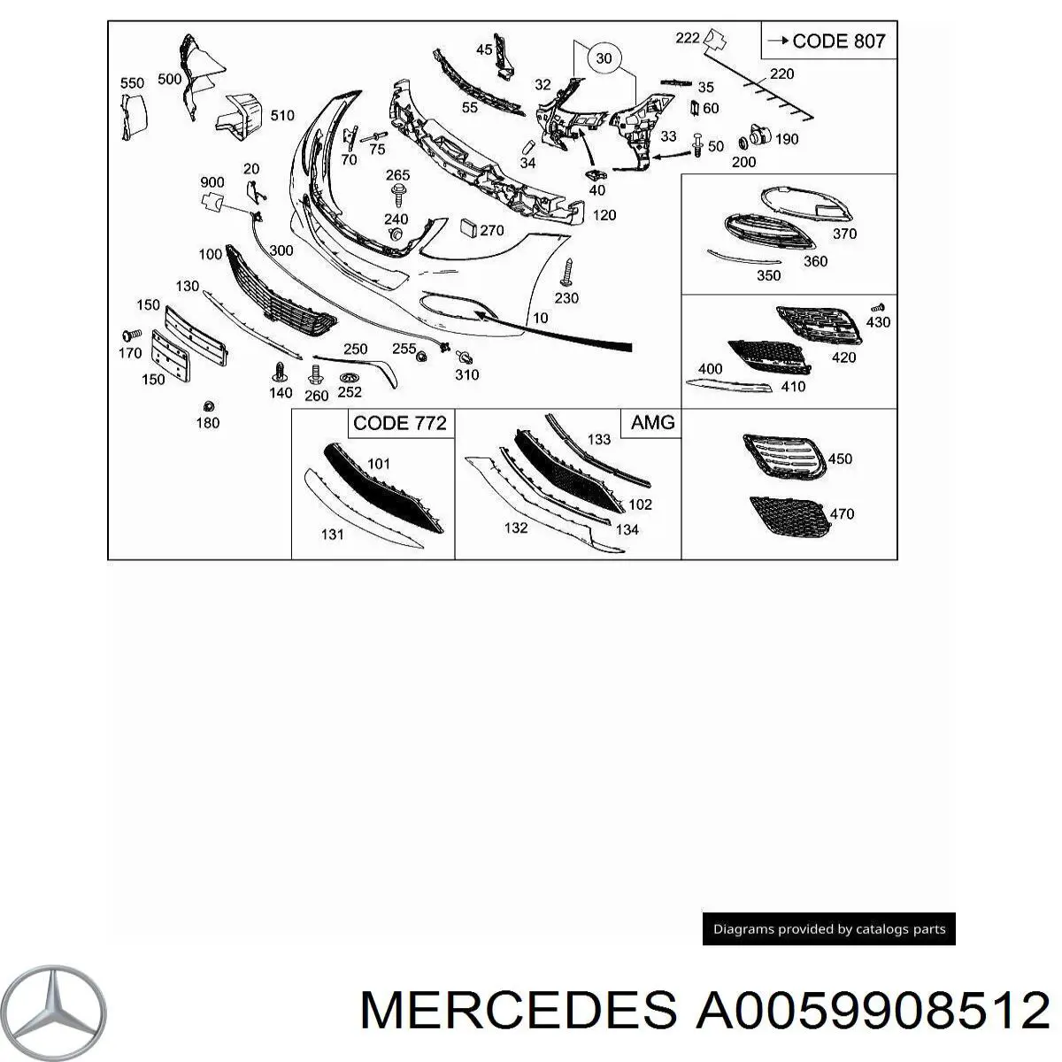  Mercedes A0059908512 цена, от 0.80 USD
