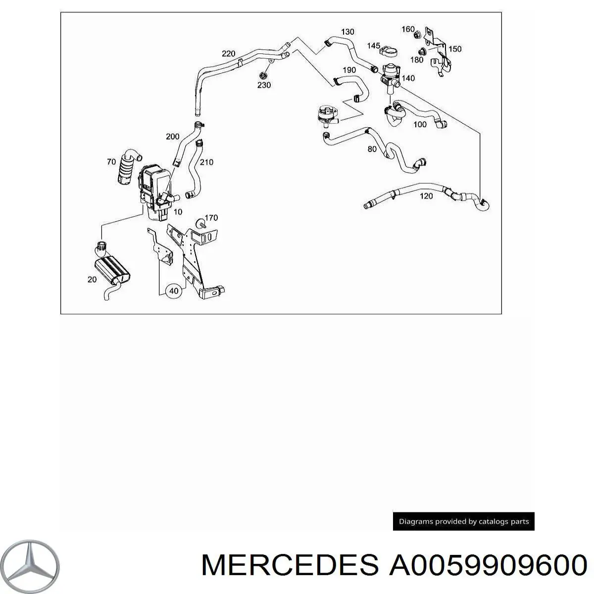 Купить A0059909600 Mercedes 