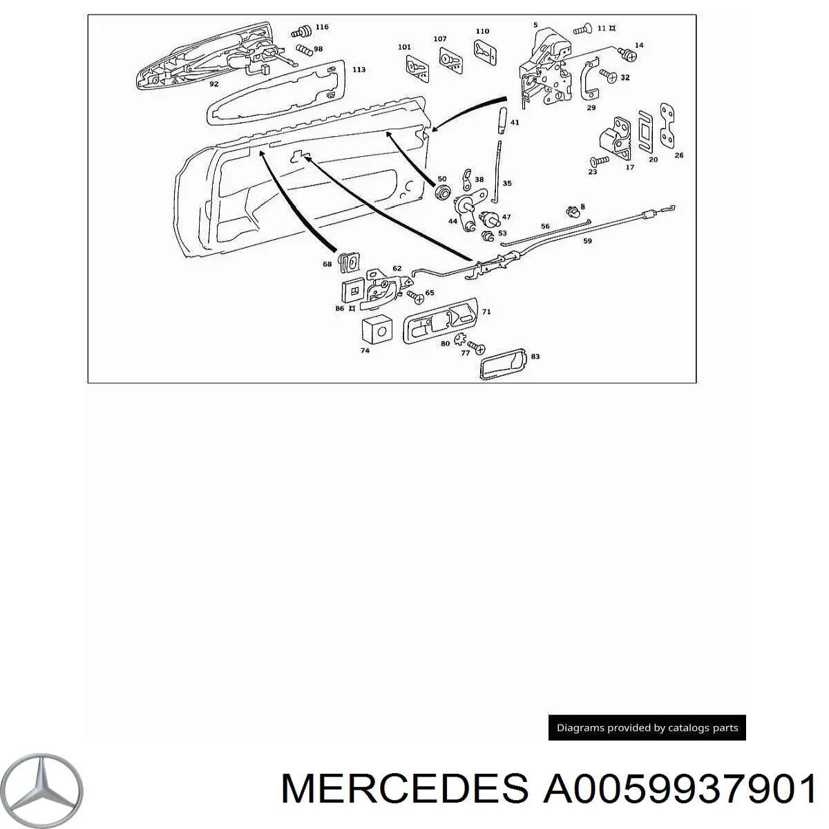  Mercedes A0059937901 цена, от 0.88 USD