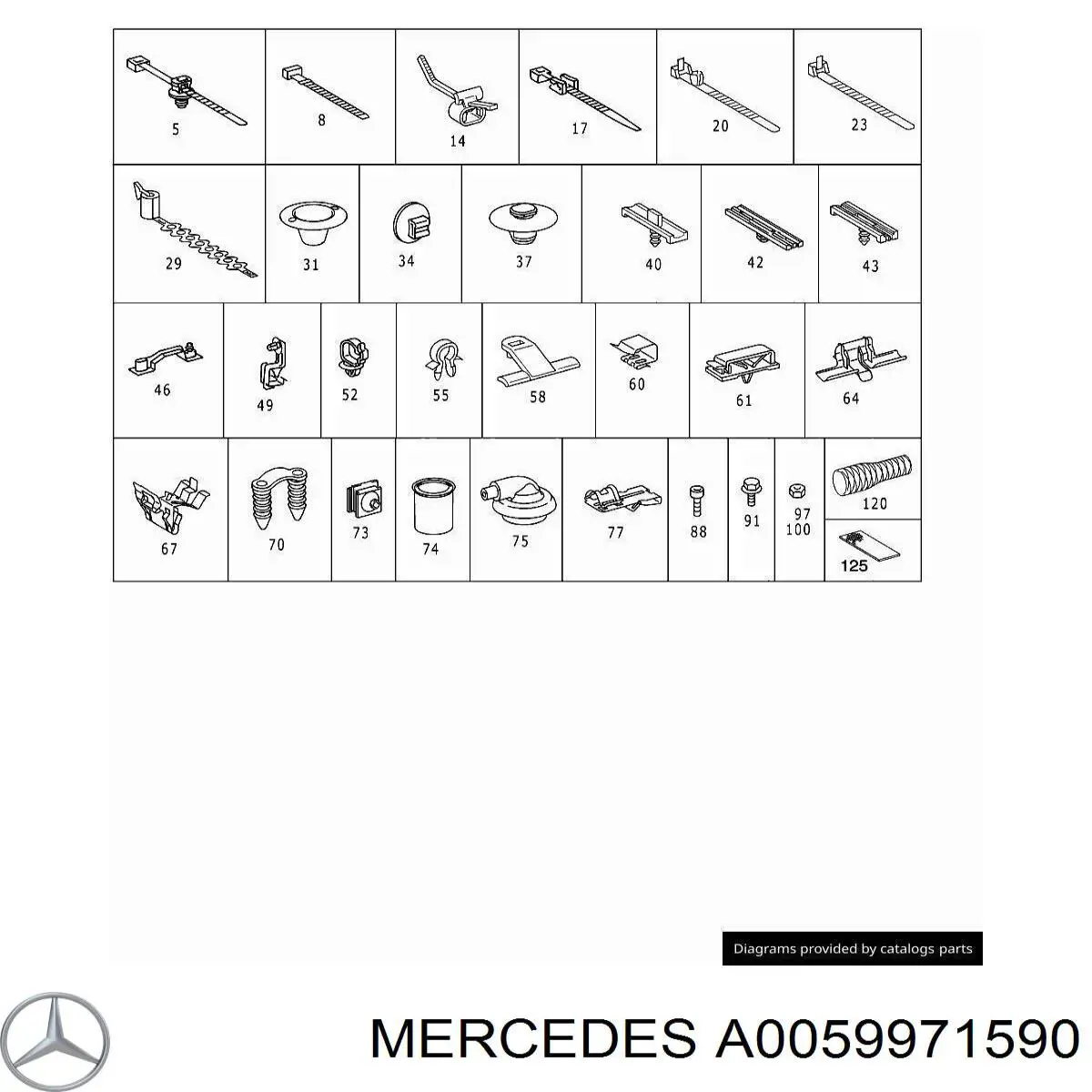  A0059971590 Mercedes