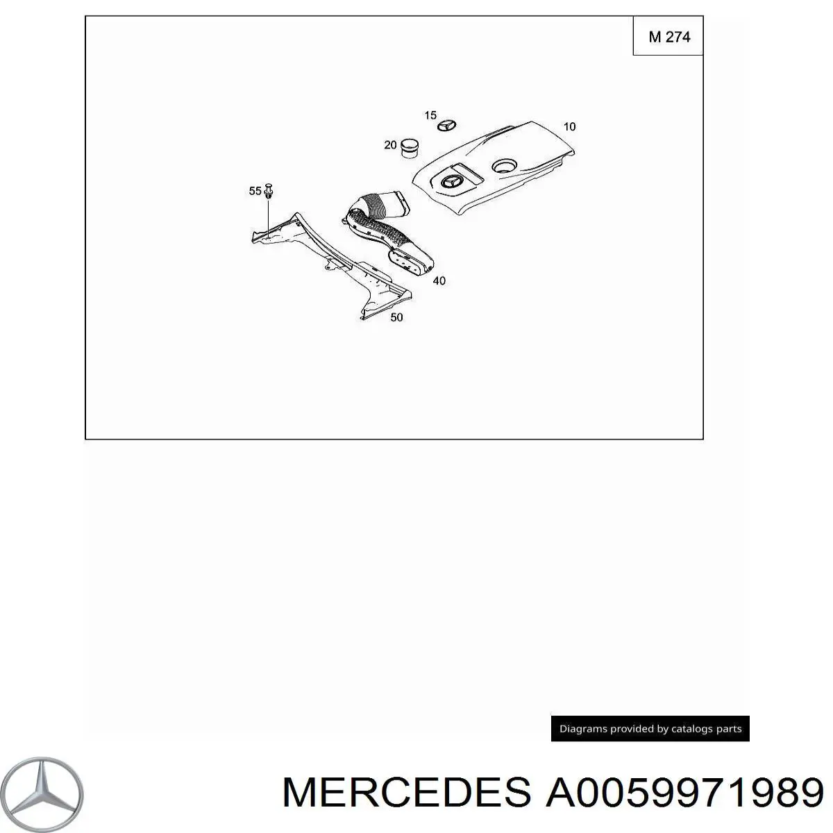 A0059971989 Mercedes 