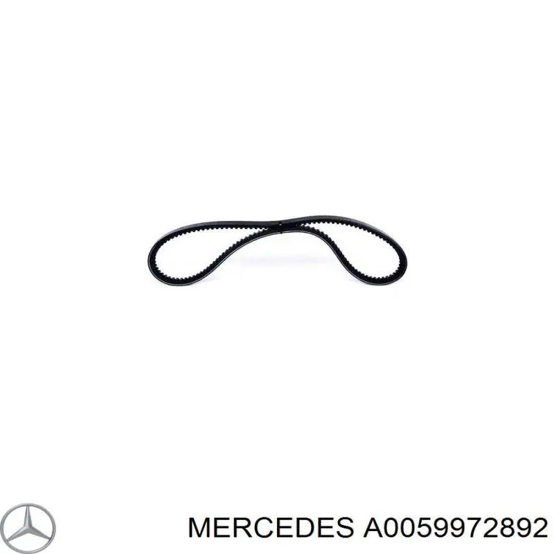 Ремень генератора A0059972892 Mercedes