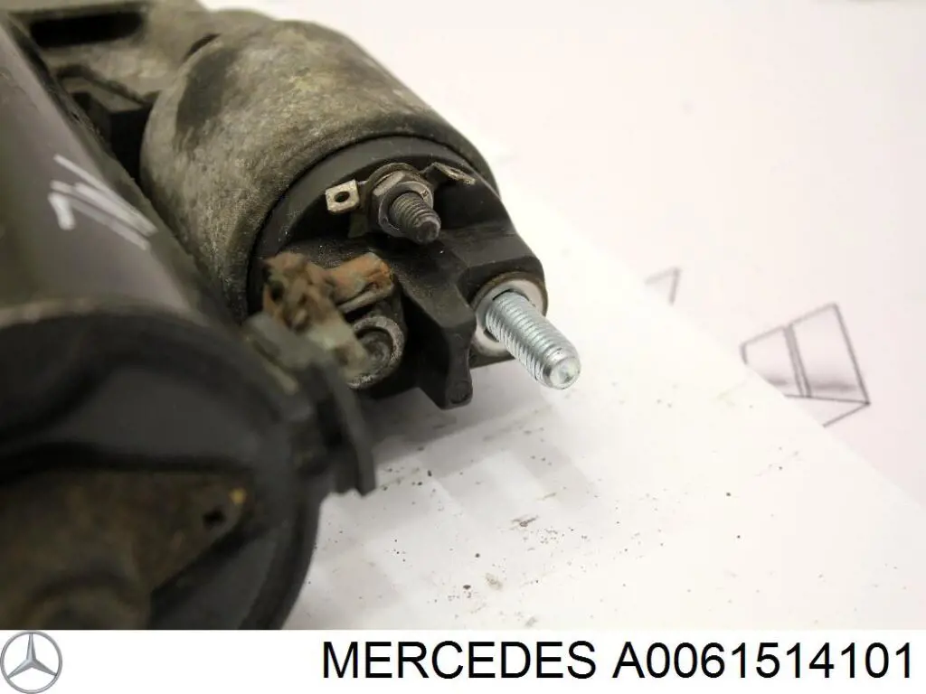 A0061514101 Mercedes motor de arranco
