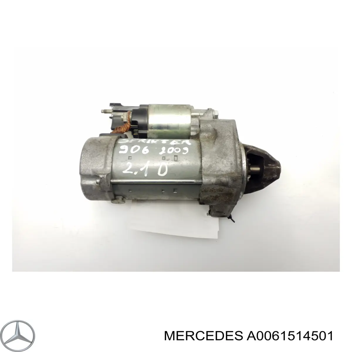 Стартер двигателя Mercedes A0061514501