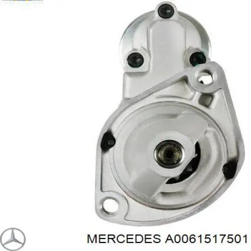 A0061517501 Mercedes motor de arranco