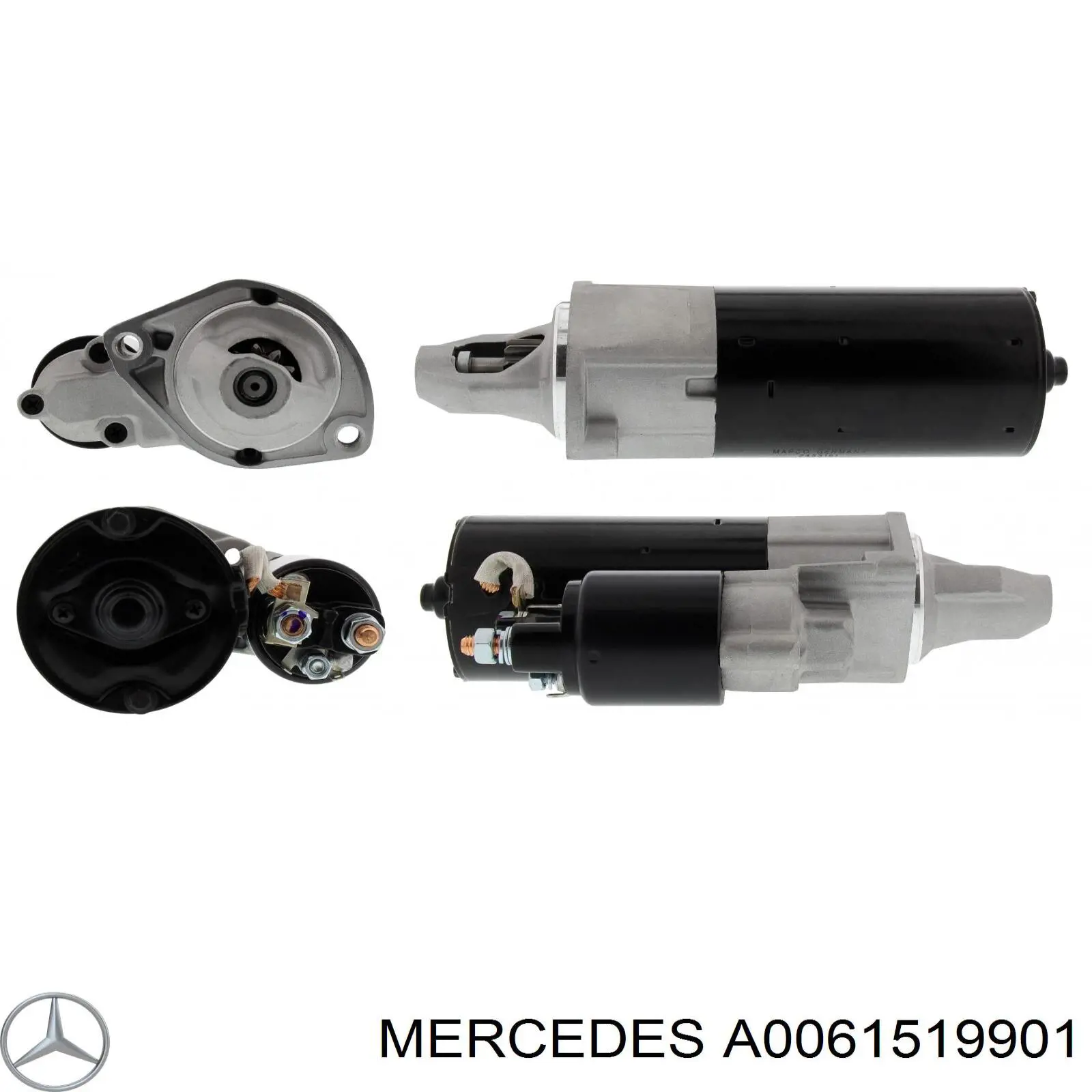 Стартер A0061519901 Mercedes