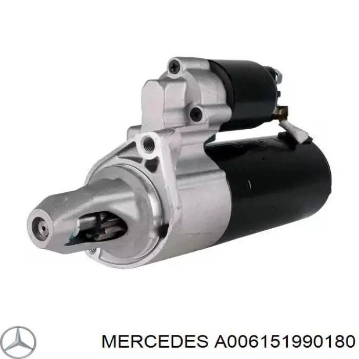 A006151990180 Mercedes motor de arranco