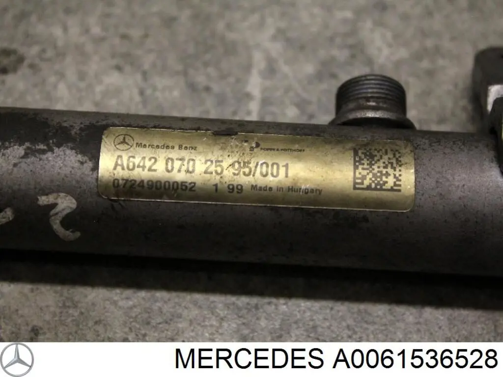 Sensor de presión de combustible A0061536528 Mercedes