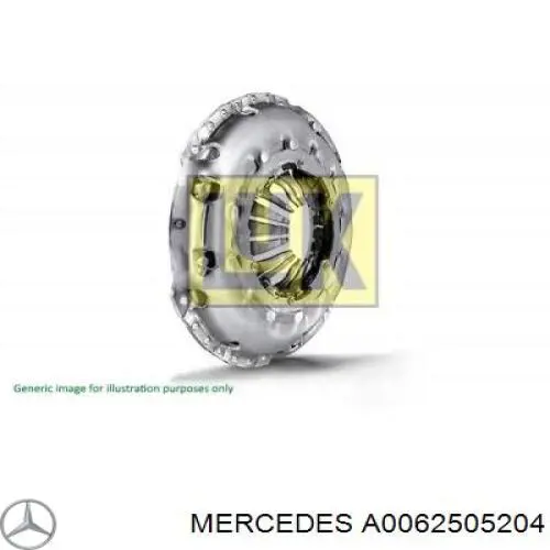 A0062505204 Mercedes cesta de embraiagem