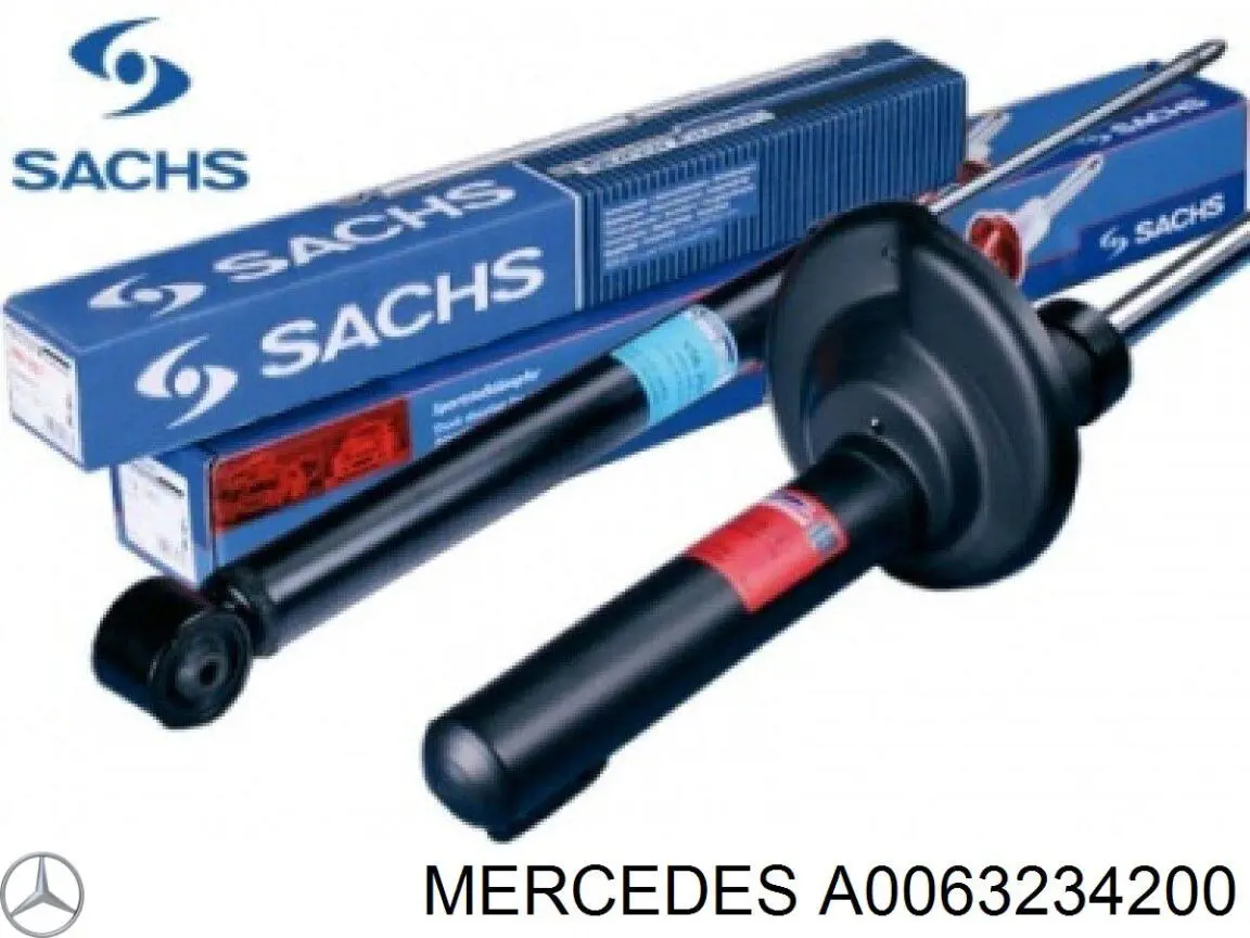 A0063234200 Mercedes amortecedor dianteiro