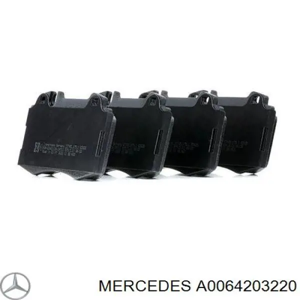 Pastillas de freno delanteras A0064203220 Mercedes