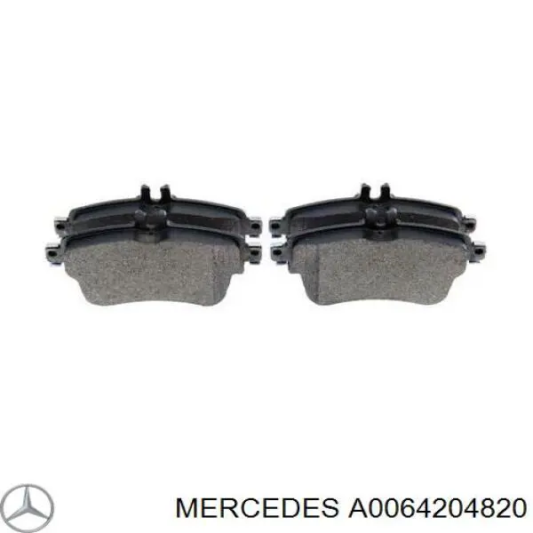 Передние тормозные колодки A0064204820 Mercedes