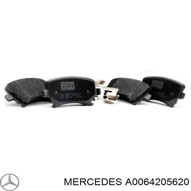 Колодки Mercedes A0064205620 цена, от 119.99 USD