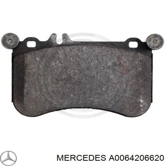 A0064206620 Mercedes колодки тормозные передние дисковые