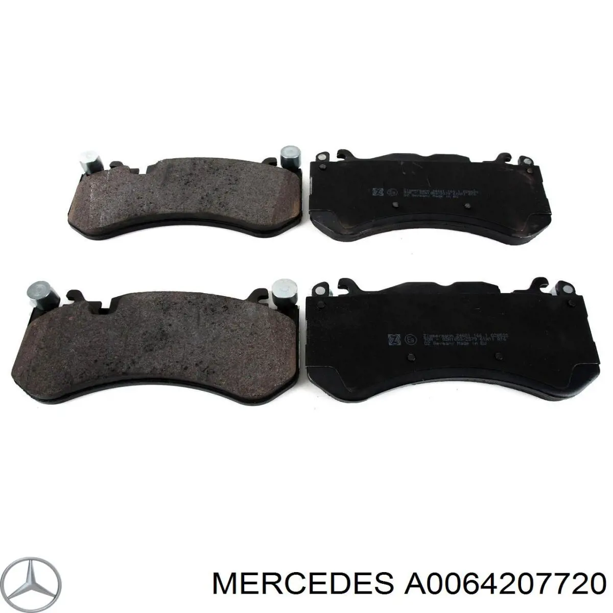 Передние тормозные колодки 0084204120 Mercedes
