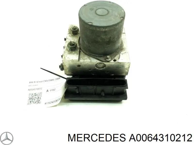A0064310212 Mercedes Блок ABS гидравлический