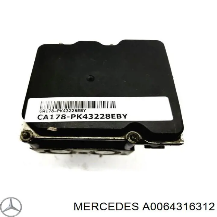 A0064316312 Mercedes Блок ABS гидравлический