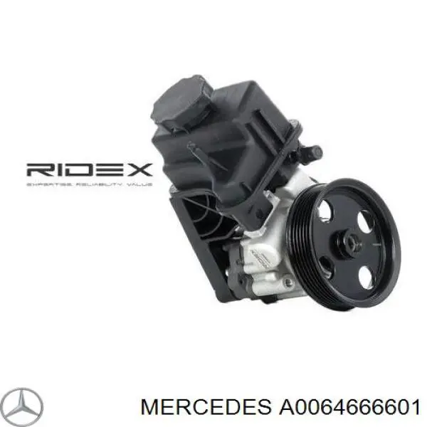 Насос ГУР A0064666601 Mercedes