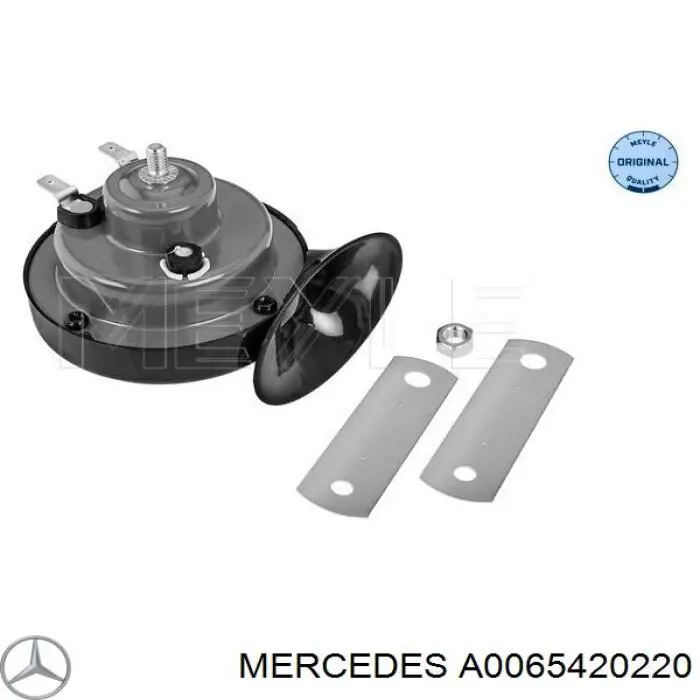 Sinal sonoro (cláxon) para Mercedes S (W140)