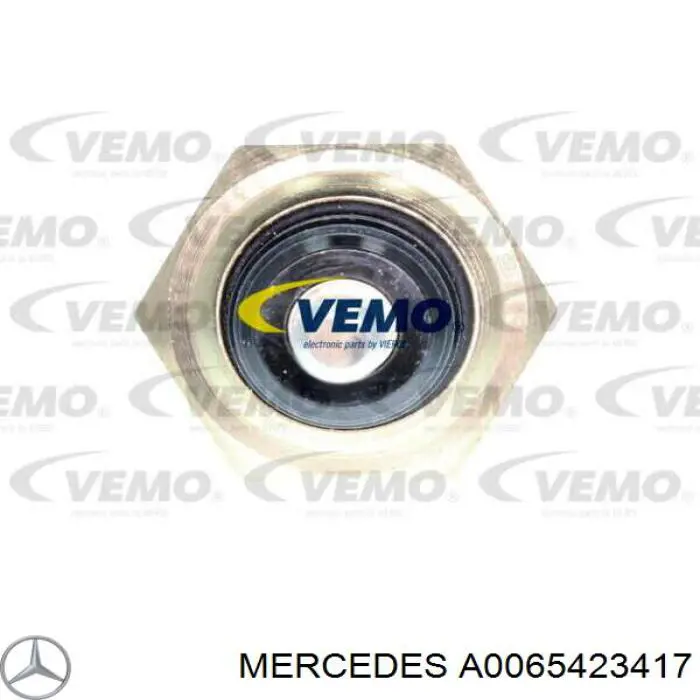 A0065423417 Mercedes sensor de temperatura do fluido de esfriamento