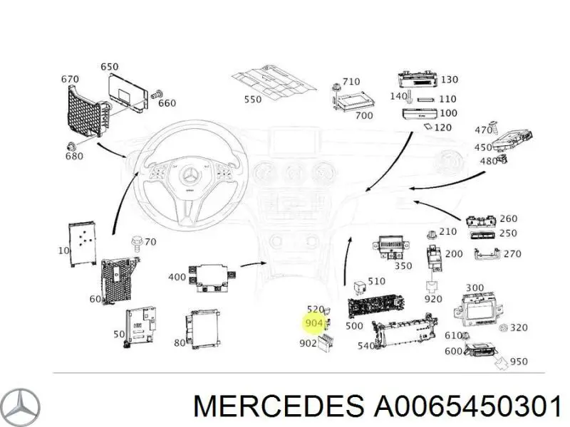  A0065450301 Mercedes
