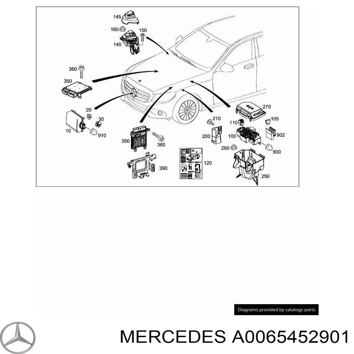 Купить A006545290164 Mercedes 