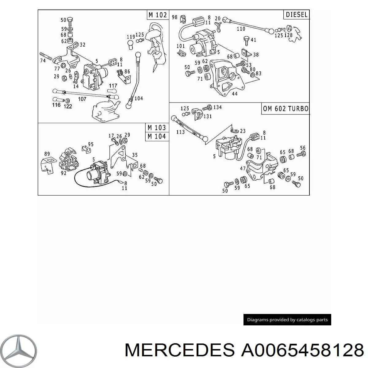  Mercedes 0065458128