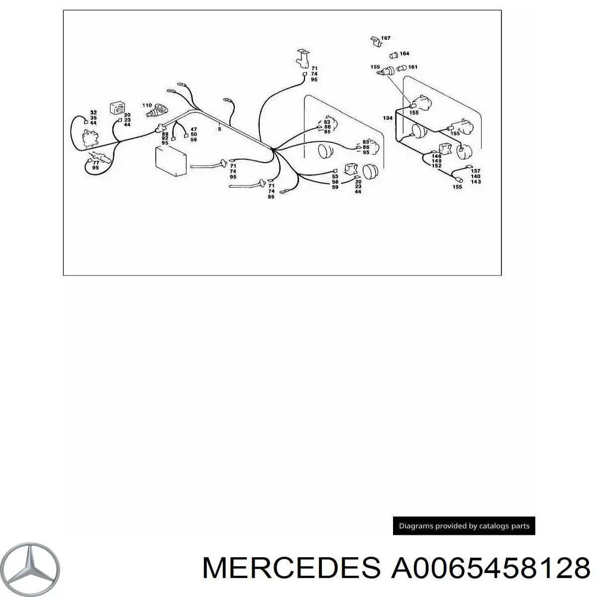 0065458128 Mercedes