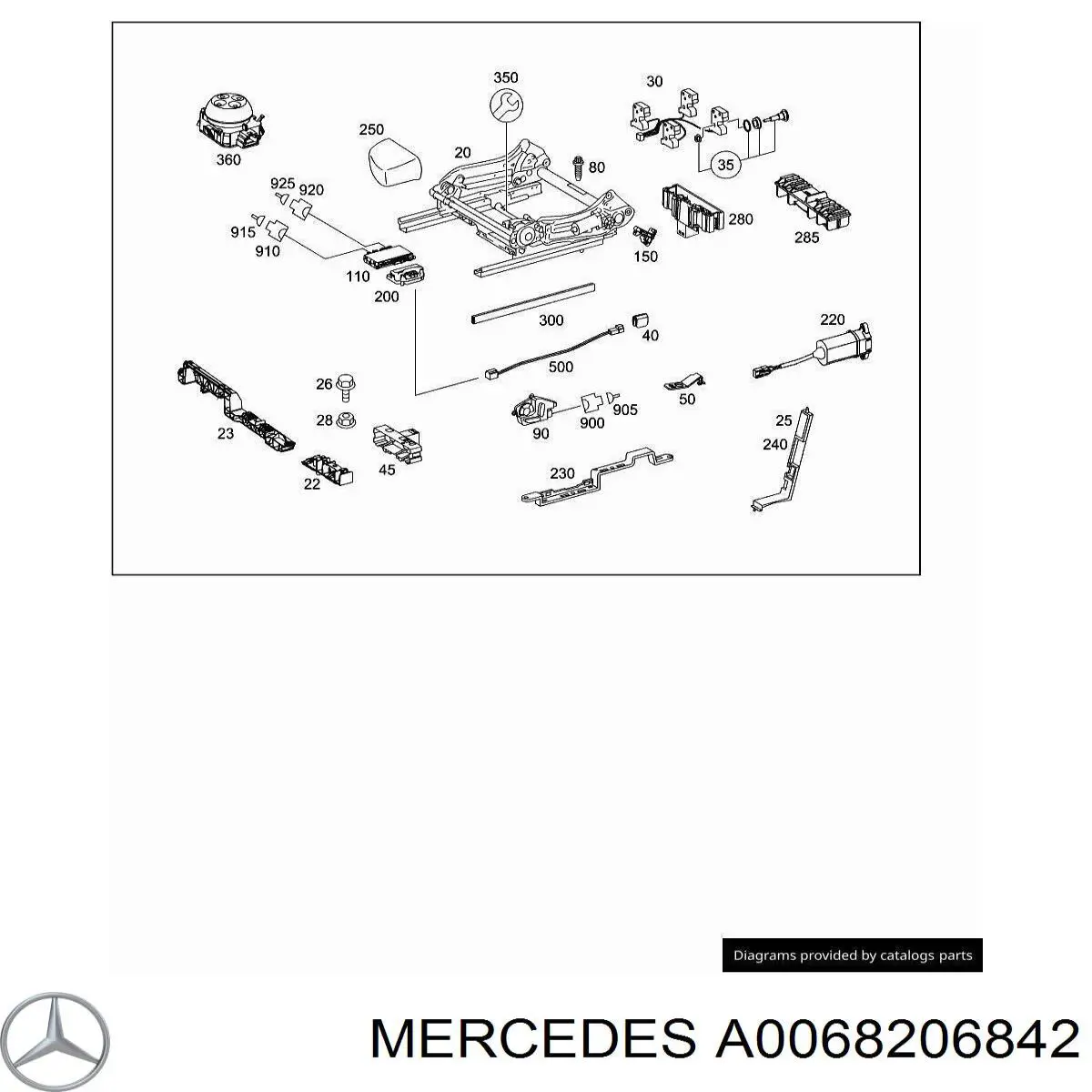 A0068206842 Mercedes 