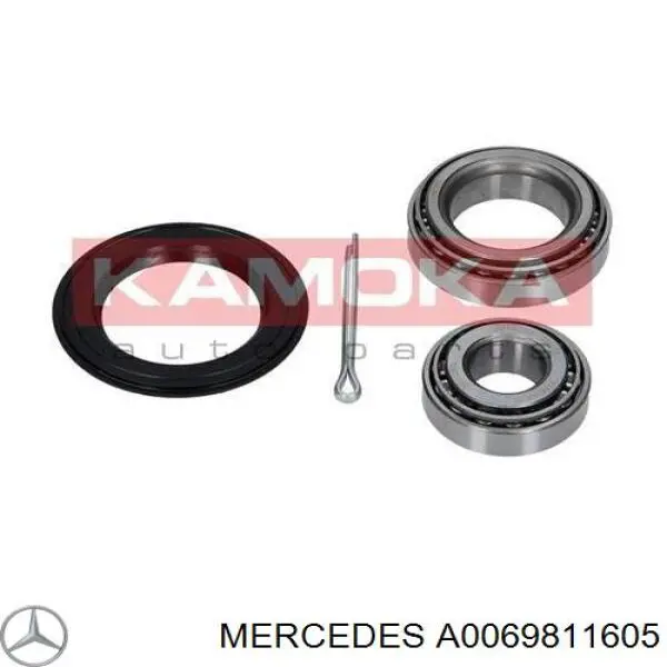 Подшипник ступицы задней наружный Mercedes A0069811605 цена, от 7.33 USD