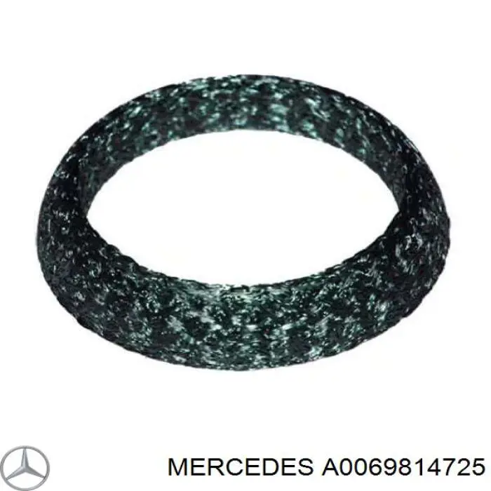 A0069814725 Mercedes подвесной подшипник передней полуоси