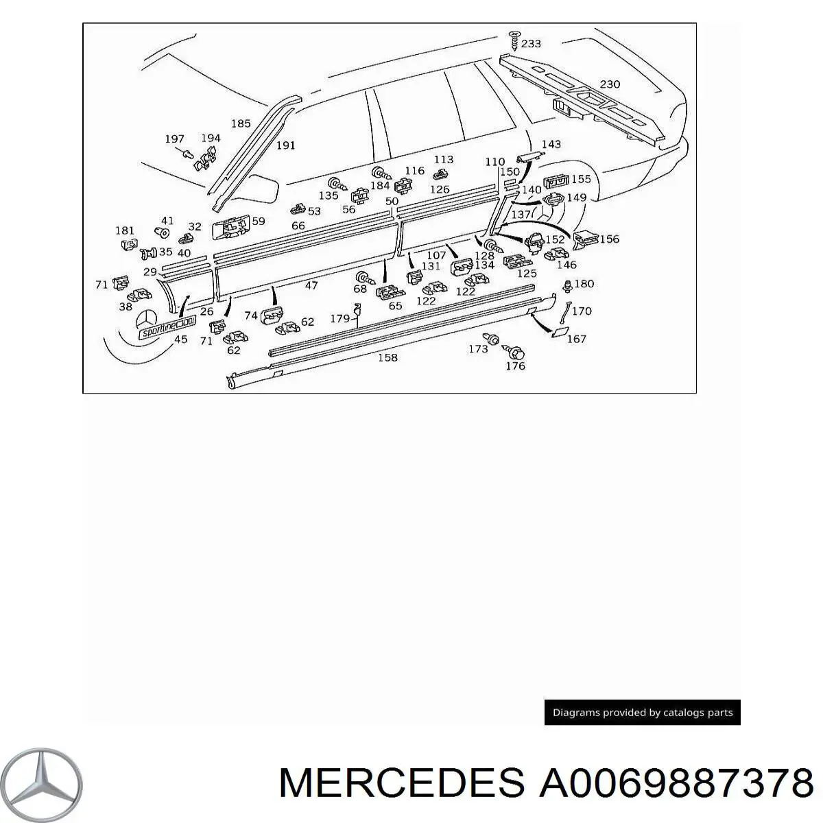  A0069887378 Mercedes