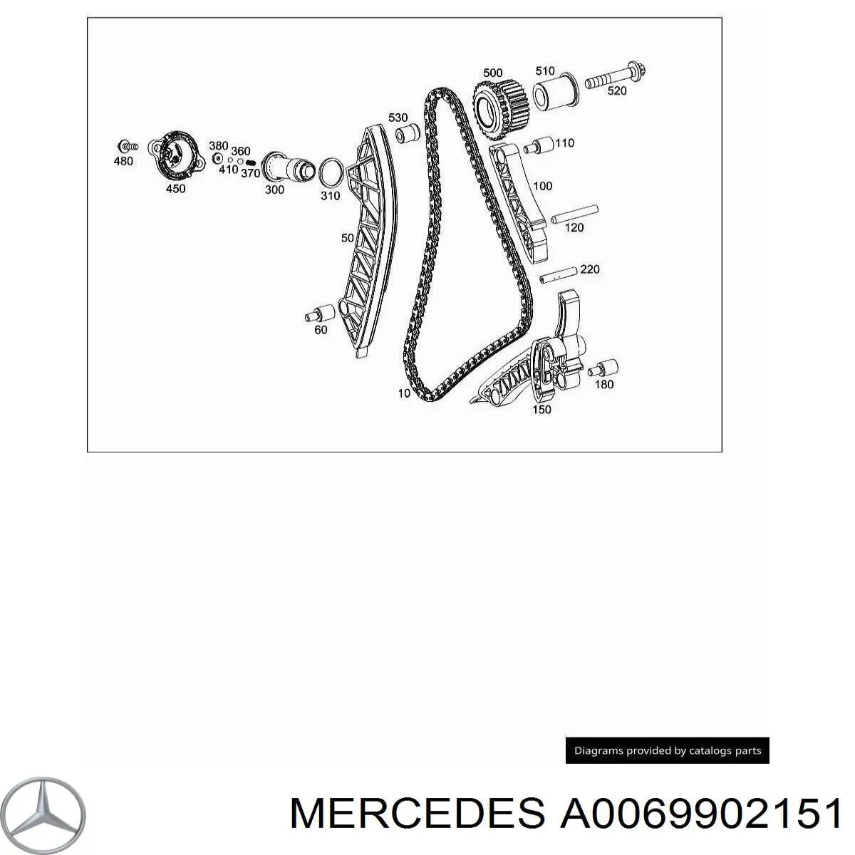 A0069902151 Mercedes 