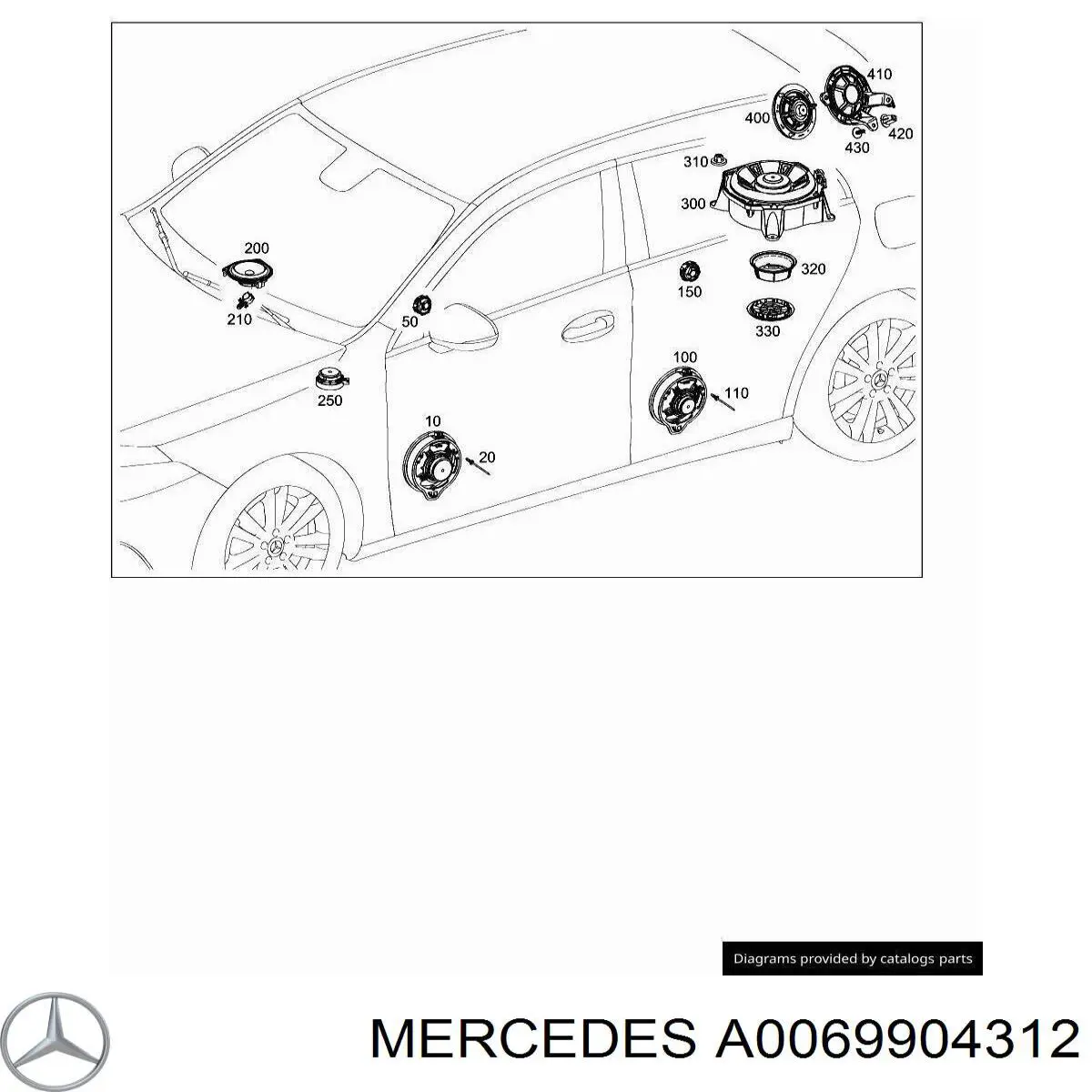  Mercedes A0069904312